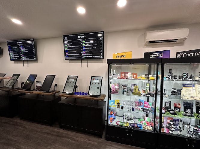 Uforia Dispensary exterior view showcasing professional Cannabis store services in Jersey City, New Jersey