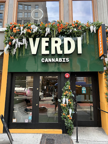 Verdi Cannabis Store exterior view showcasing professional Cannabis store services in New York, New York
