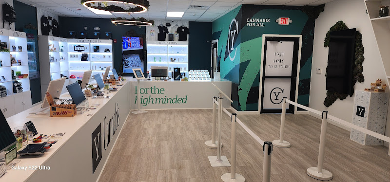 Y Cannabis Dispensary exterior view showcasing professional Cannabis store services in Taunton, Massachusetts