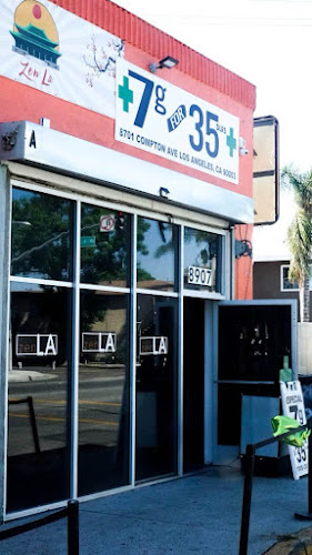 Zen LA exterior view showcasing professional Cannabis store services in Los Angeles, California