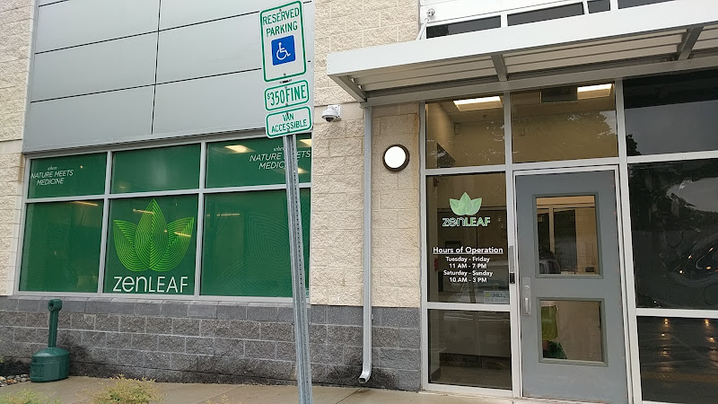 Zen Leaf Elkridge exterior view showcasing professional Cannabis store services in Elkridge, Maryland