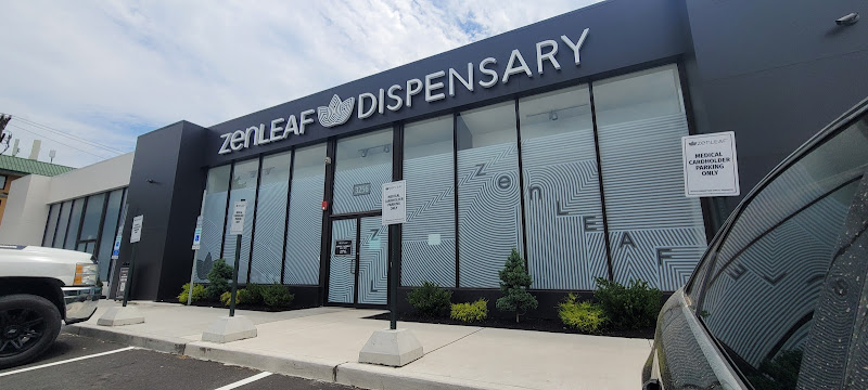 Zen Leaf Lawrence exterior view showcasing professional Cannabis store services in Lawrence Township, New Jersey