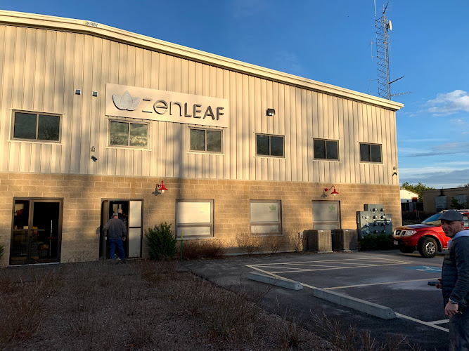 Zen Leaf Plymouth exterior view showcasing professional Cannabis store services in Plymouth, Massachusetts