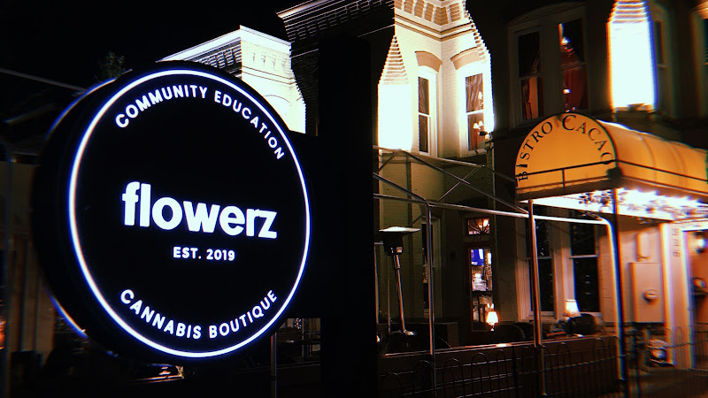 flowerz exterior view showcasing professional Cannabis store services in Washington, District Of Columbia